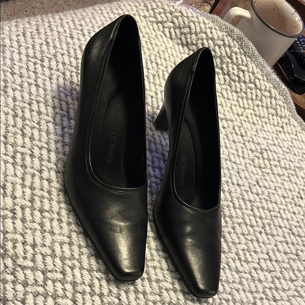 Liz Baker Black Women's 3 inch heels